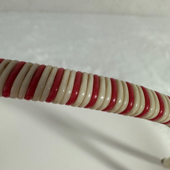 Vintage Lefton Woven Handle Round Serving Plate Americana cake/sandwich plate - Picture 8 of 10